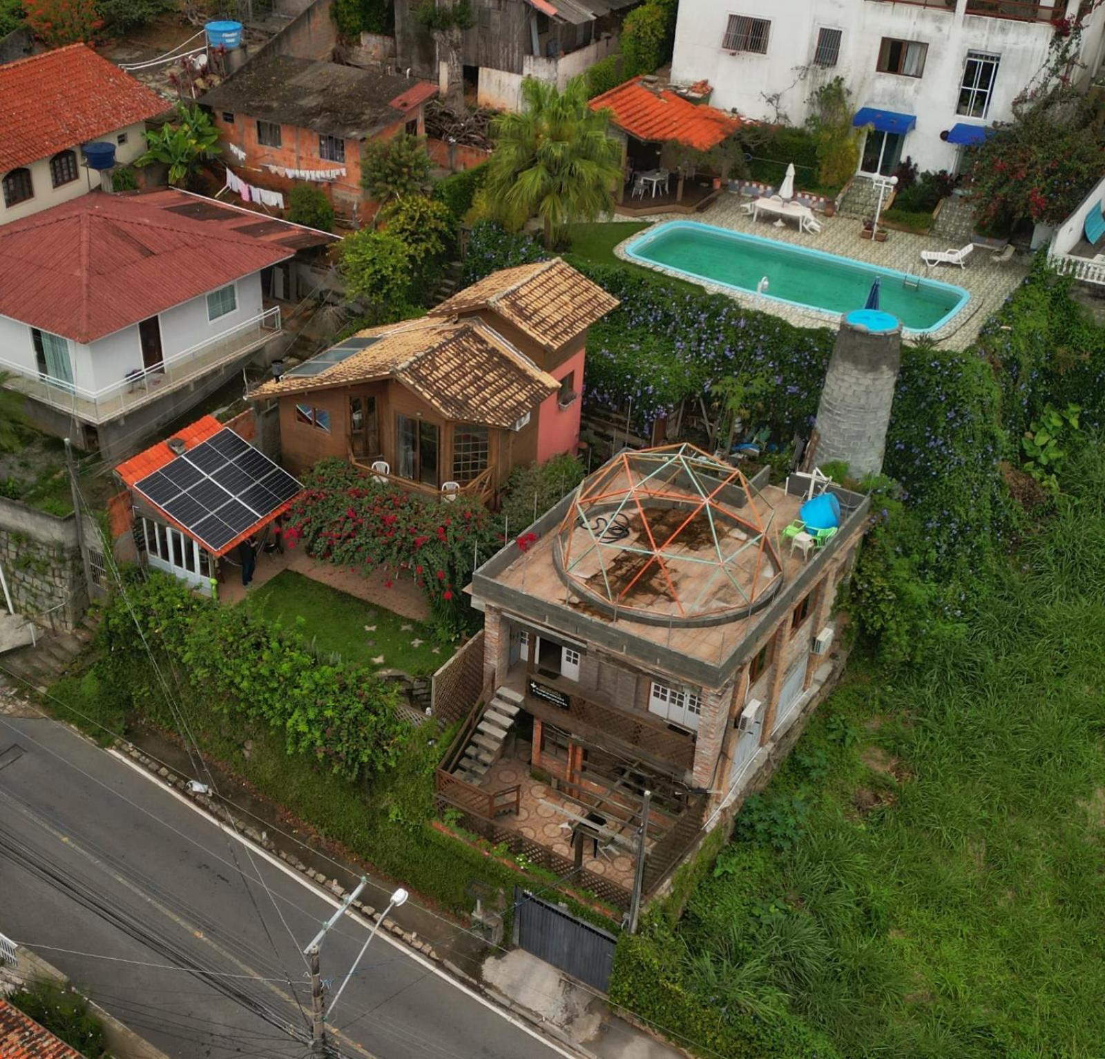 Вилла Casa Na Ilha Da Magia Флорианополис Экстерьер фото